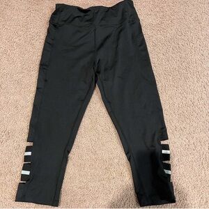 SAM EDELMAN womens Capris with cut-out details on sides